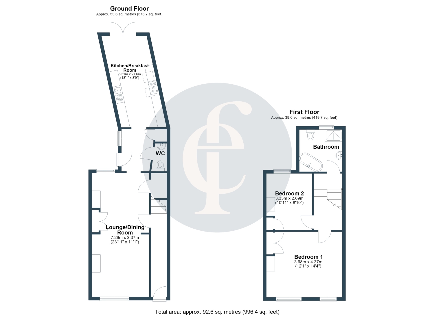 6, The Nashes Clifford Chambers, Stratford-upon-Avon floorplan