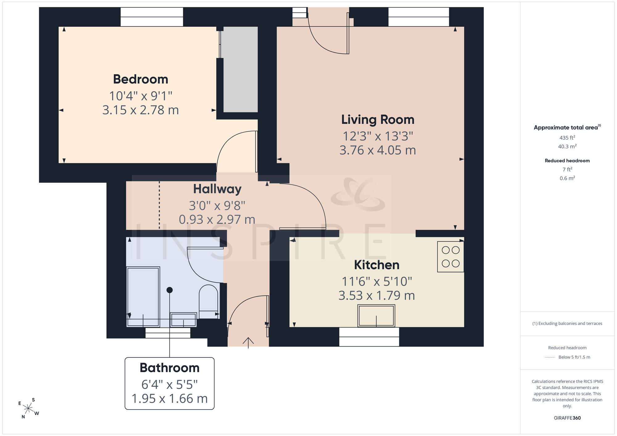 5 Cheviot Walk, Crawley floorplan
