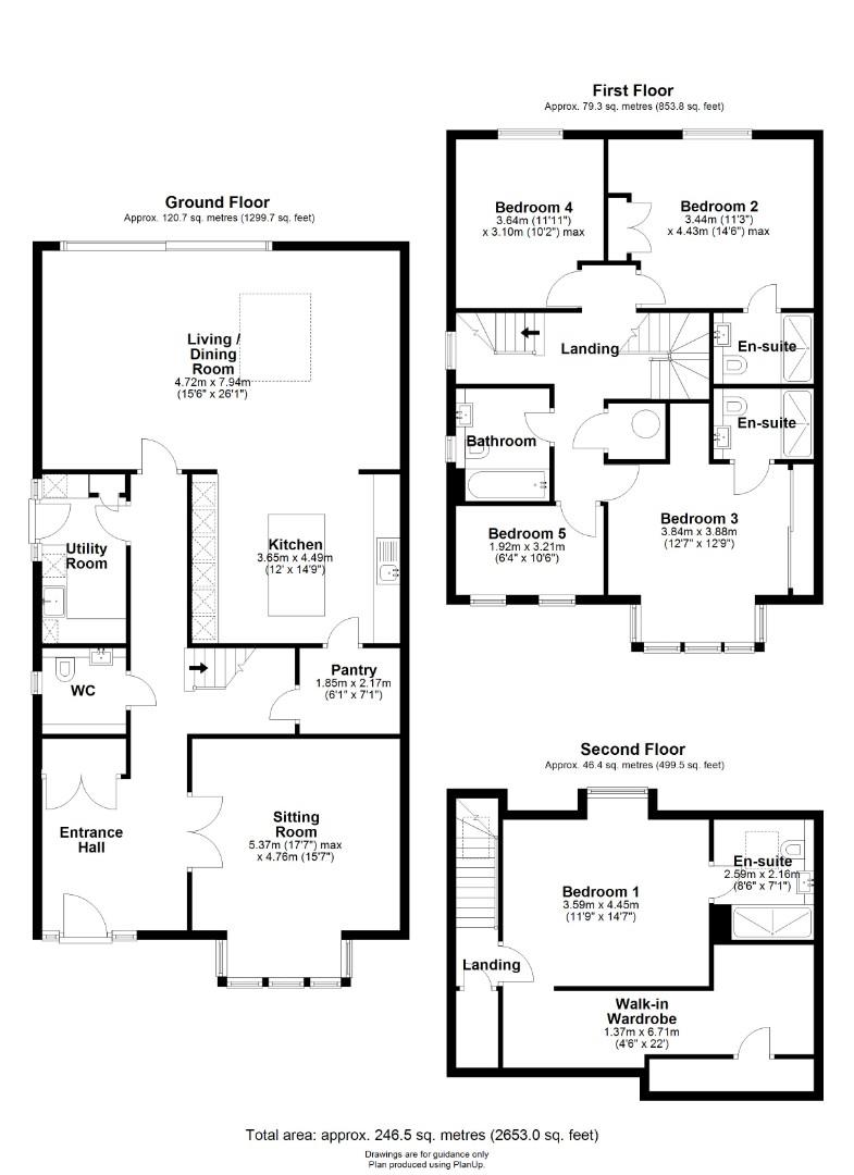 247, Hills Road, Cambridge floorplan