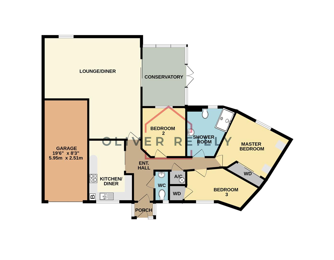 37, Holmefield, Newark floorplan