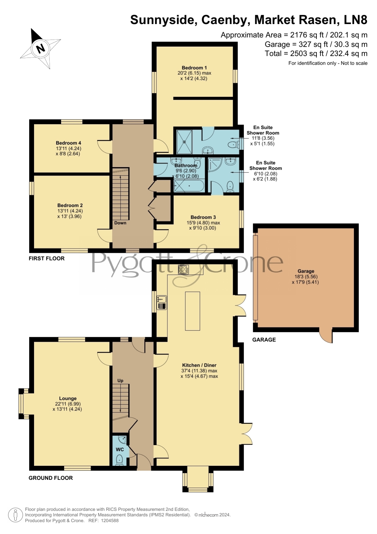 7, Sunnyside, Market Rasen floorplan