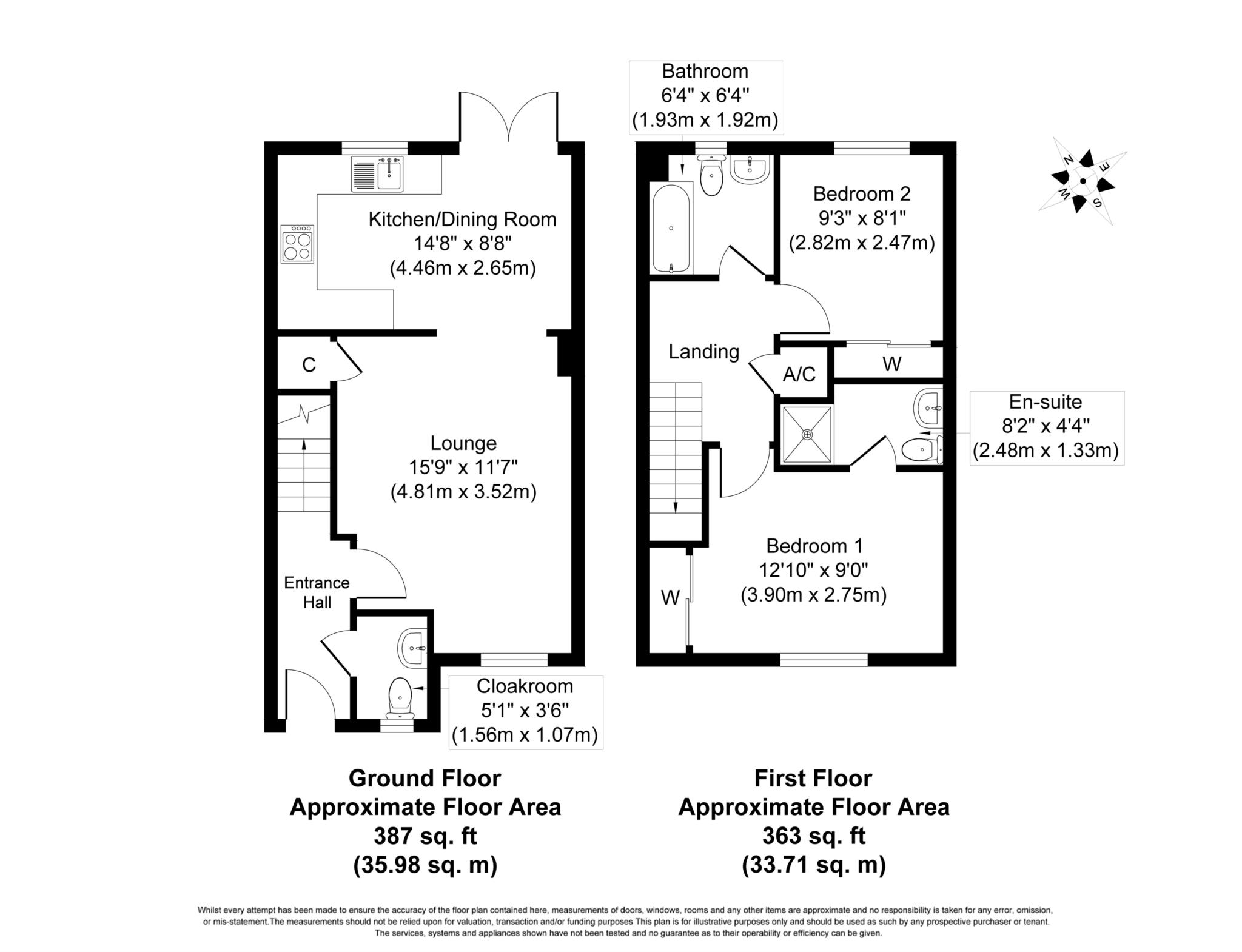10, Bittern Way, Norwich floorplan