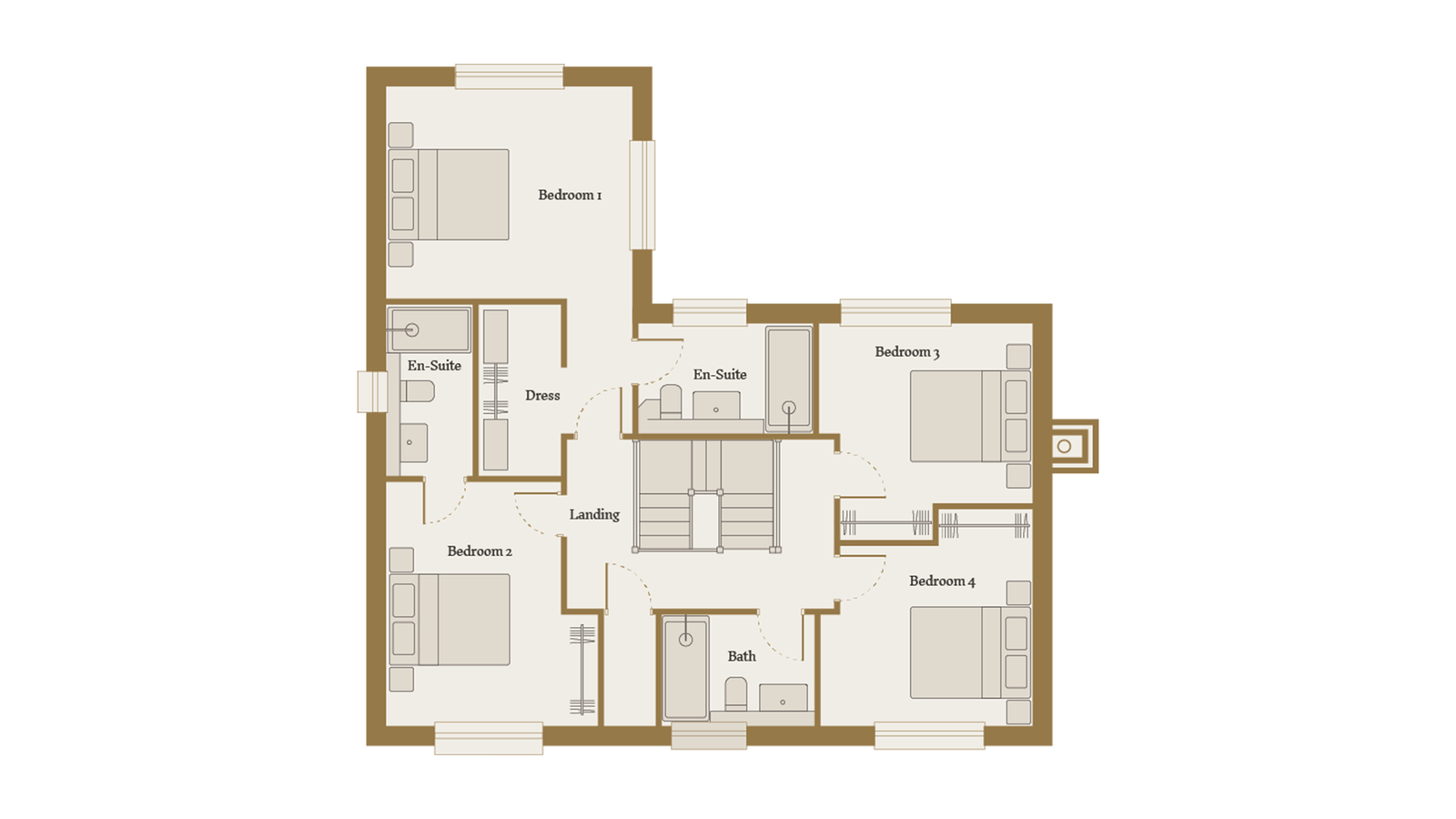 Oakwood Rise, Ashford floorplan
