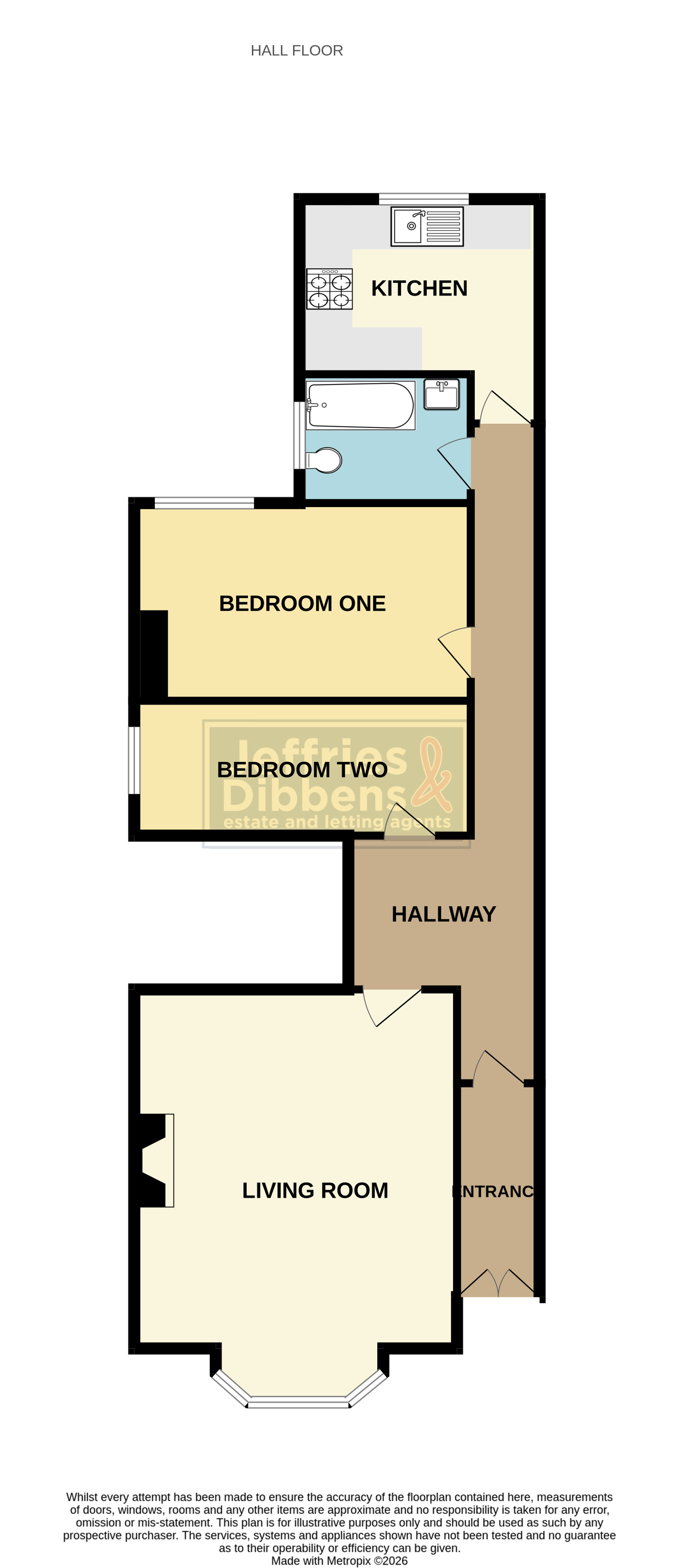 8C, Lennox Road South, Southsea floorplan