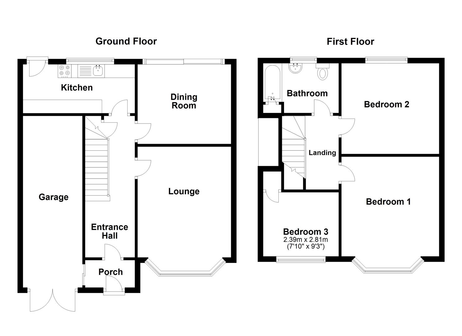 Fallowfield Road, Hayley Green, Halesowen B63, 3 bedroom semi-detached ...