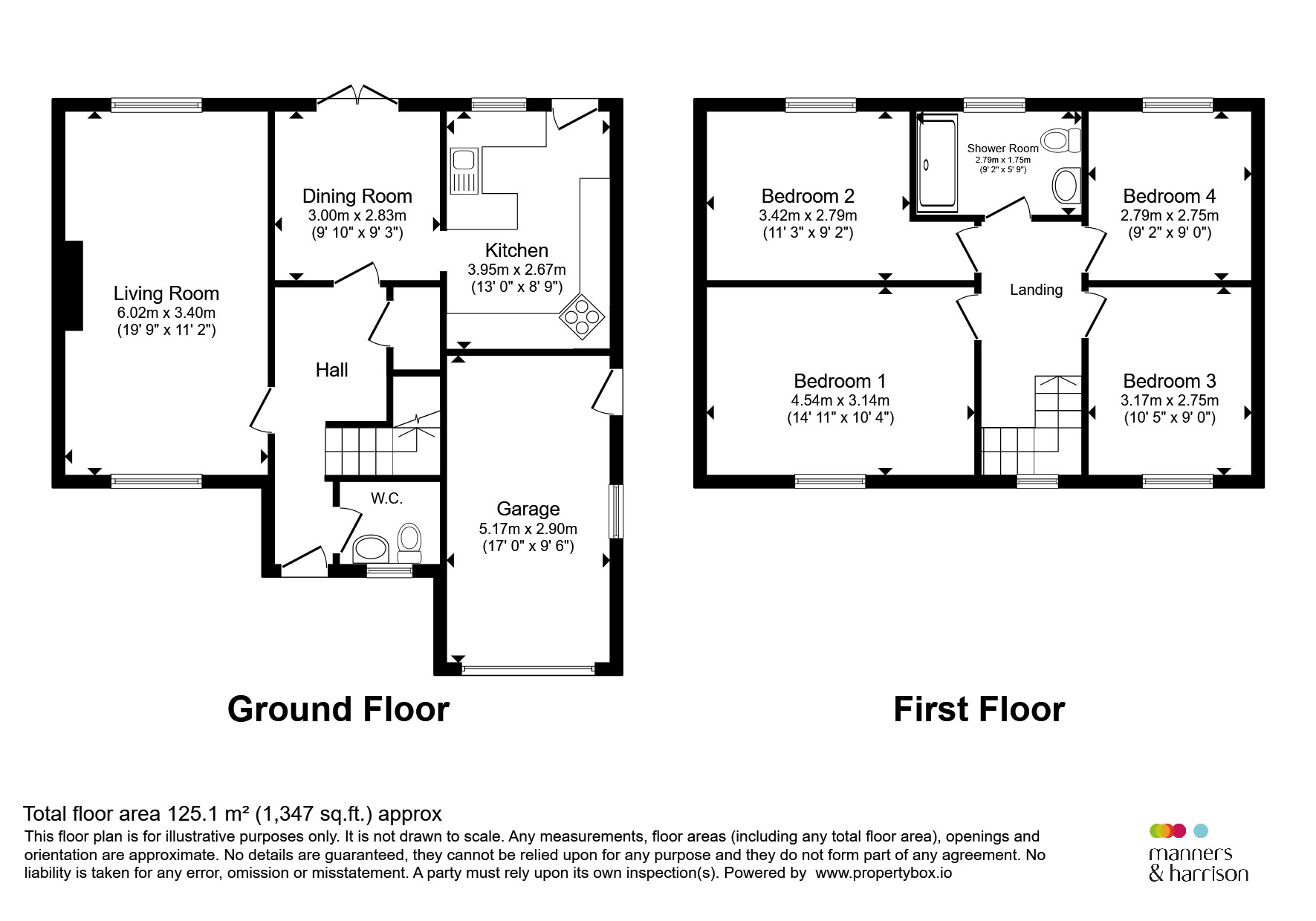 10, Rosewood Court, Middlesbrough floorplan
