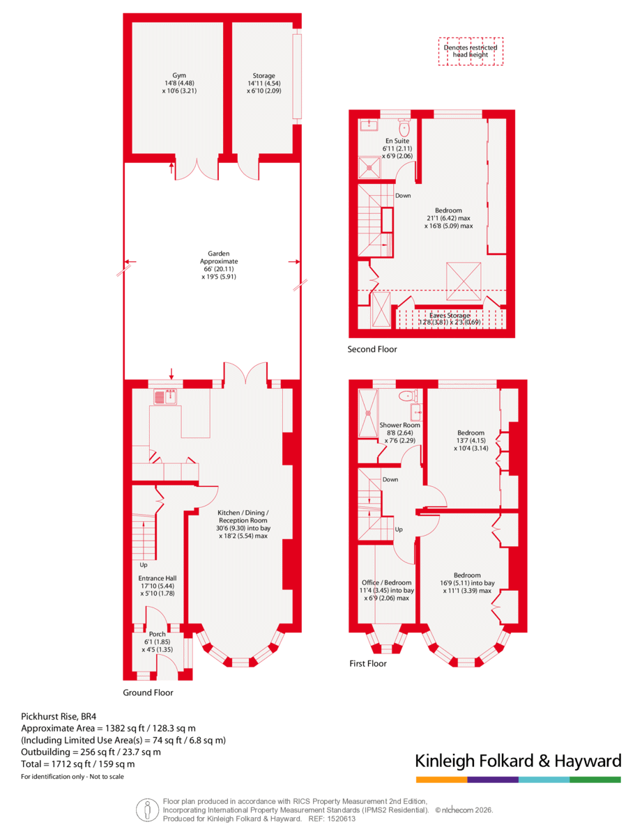 226, Pickhurst Rise, Kent floorplan