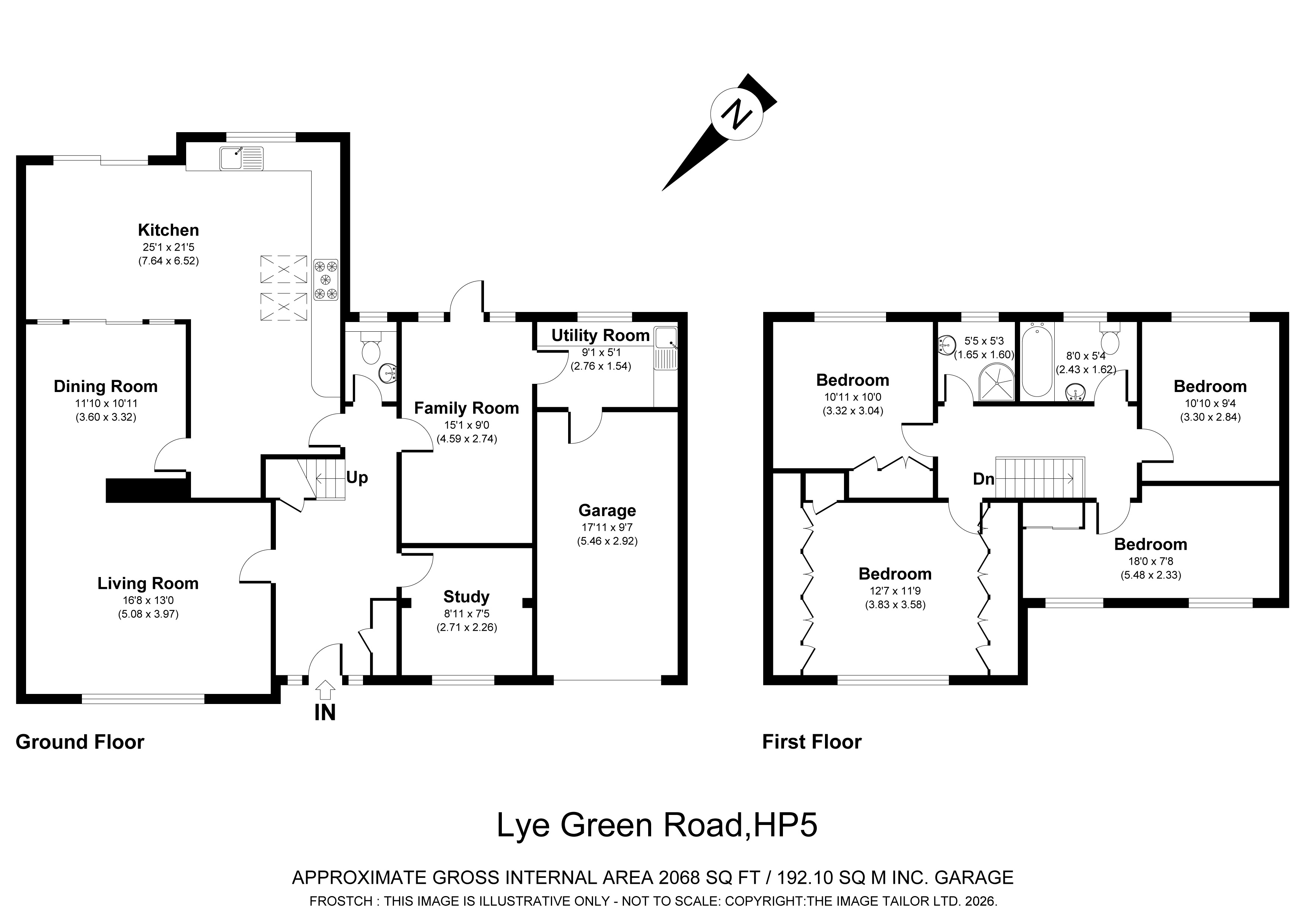 47, Lye Green Road, Buckinghamshire floorplan