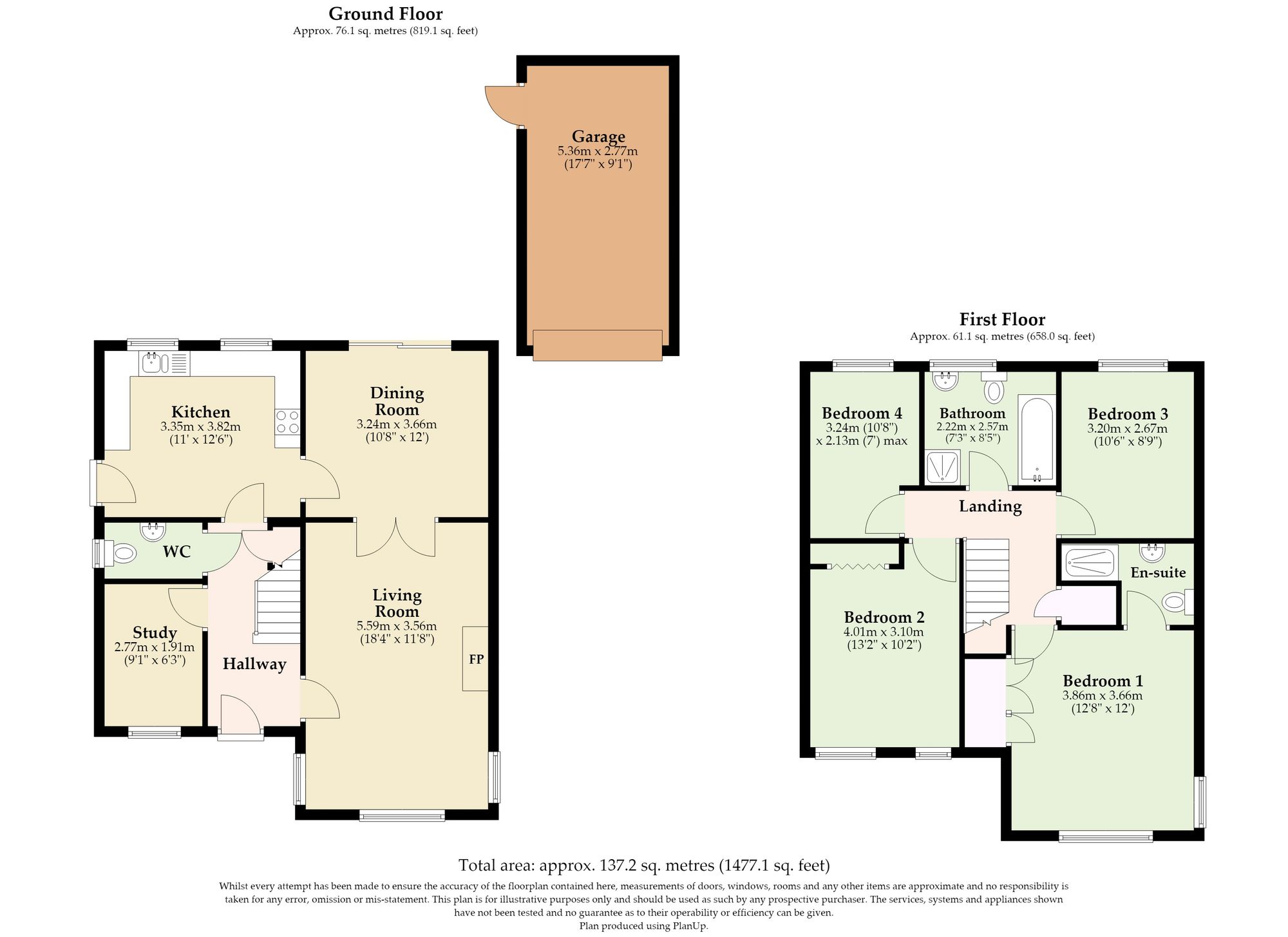 12 William Childerhouse Way, Norwich floorplan