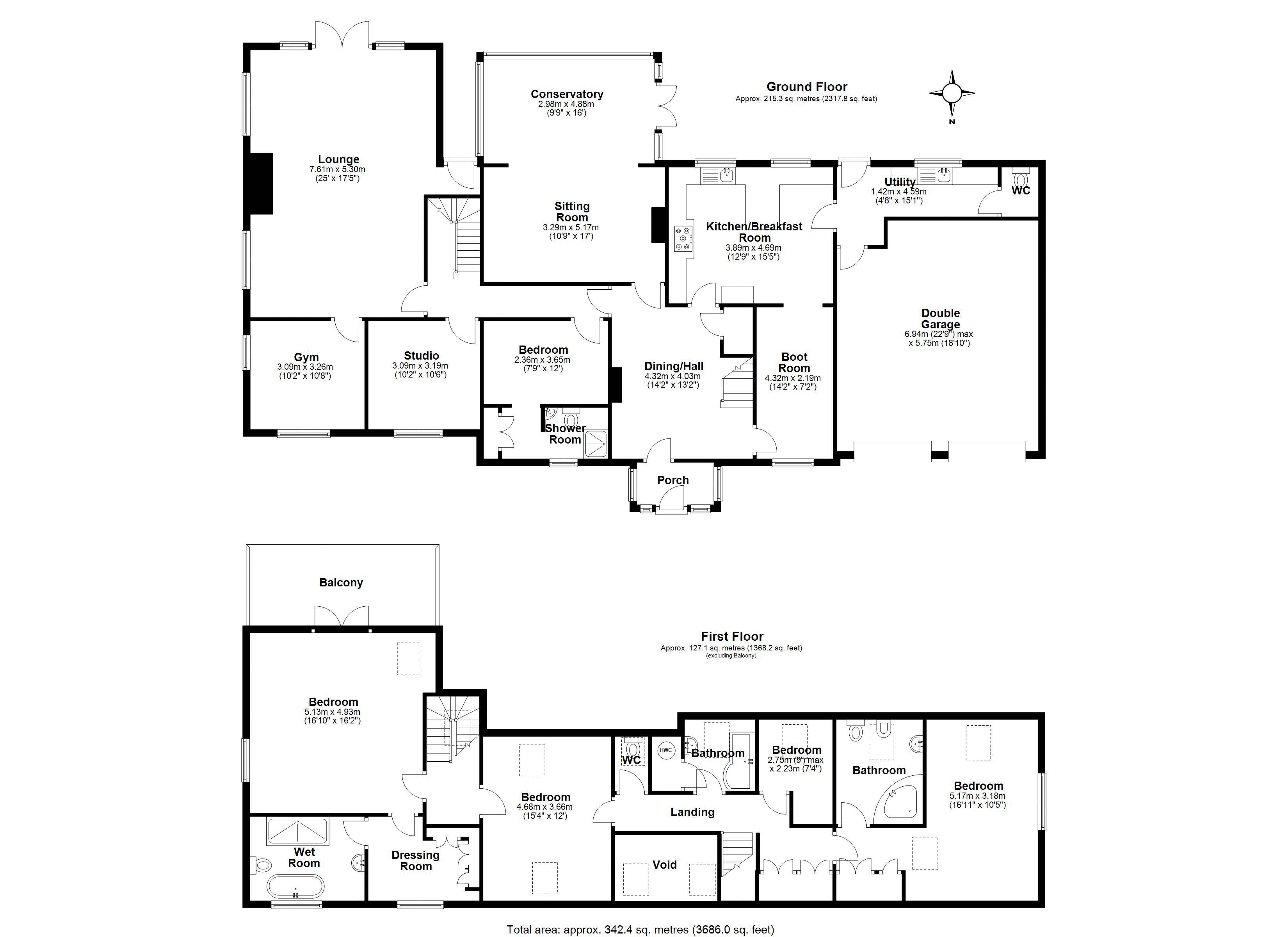 1, Leasowe Green, Telford floorplan