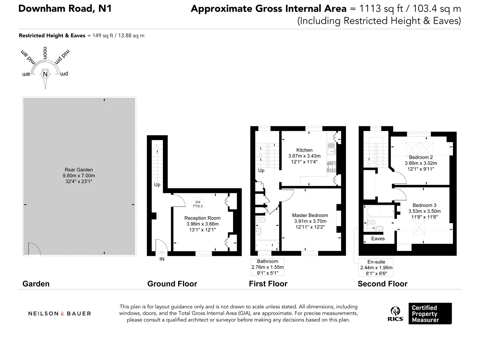 Downham Road, London floorplan