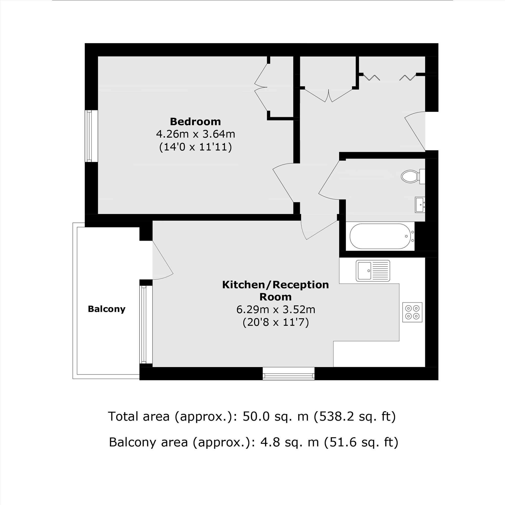 Medawar Drive, Finchley floorplan