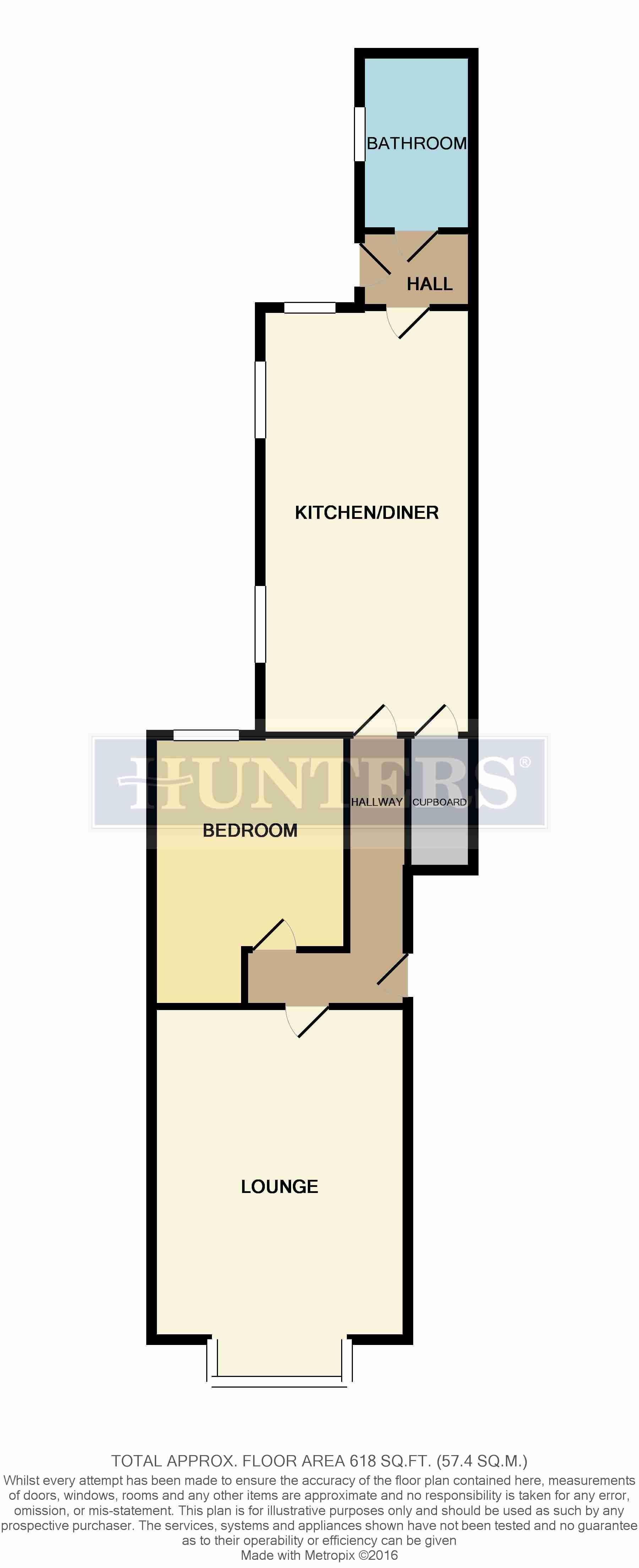 Blackburn Avenue, Bridlington YO15, 1 bedroom flat for sale 58965067