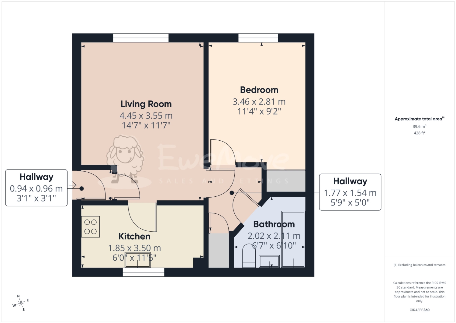 17, CALDERBROOK COURT, CHEADLE floorplan