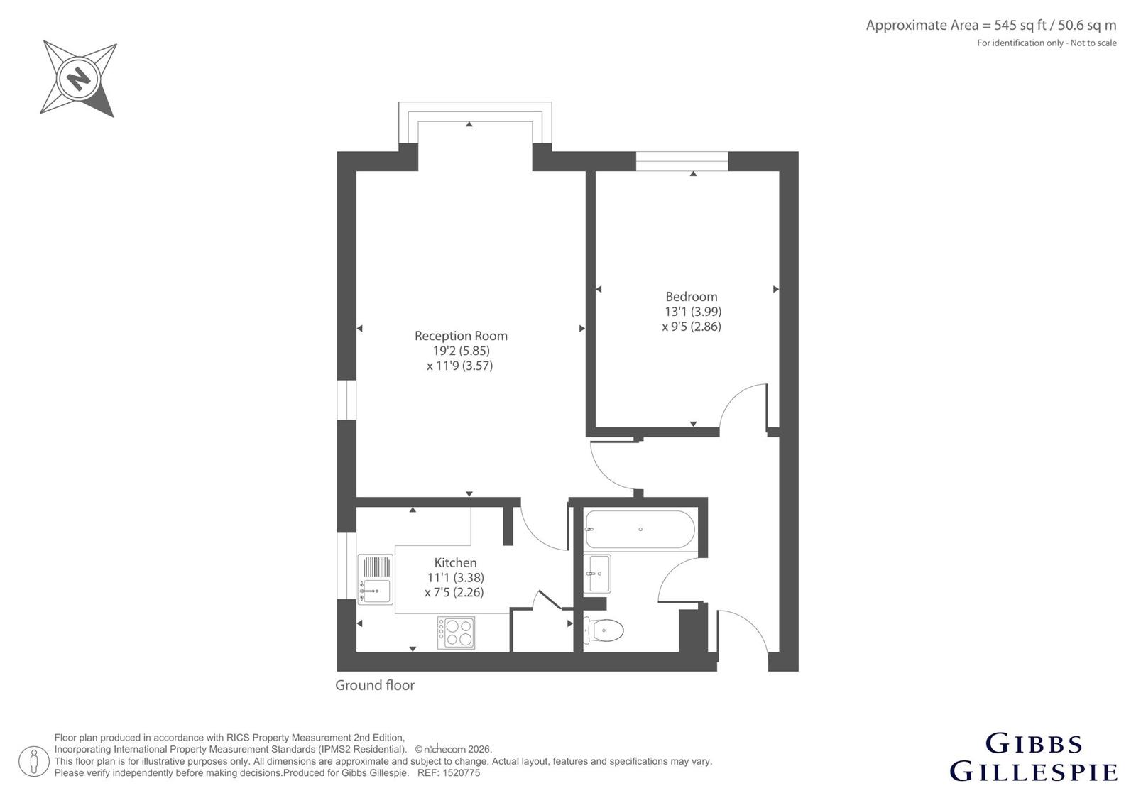 1, Jasmin Close, Northwood floorplan