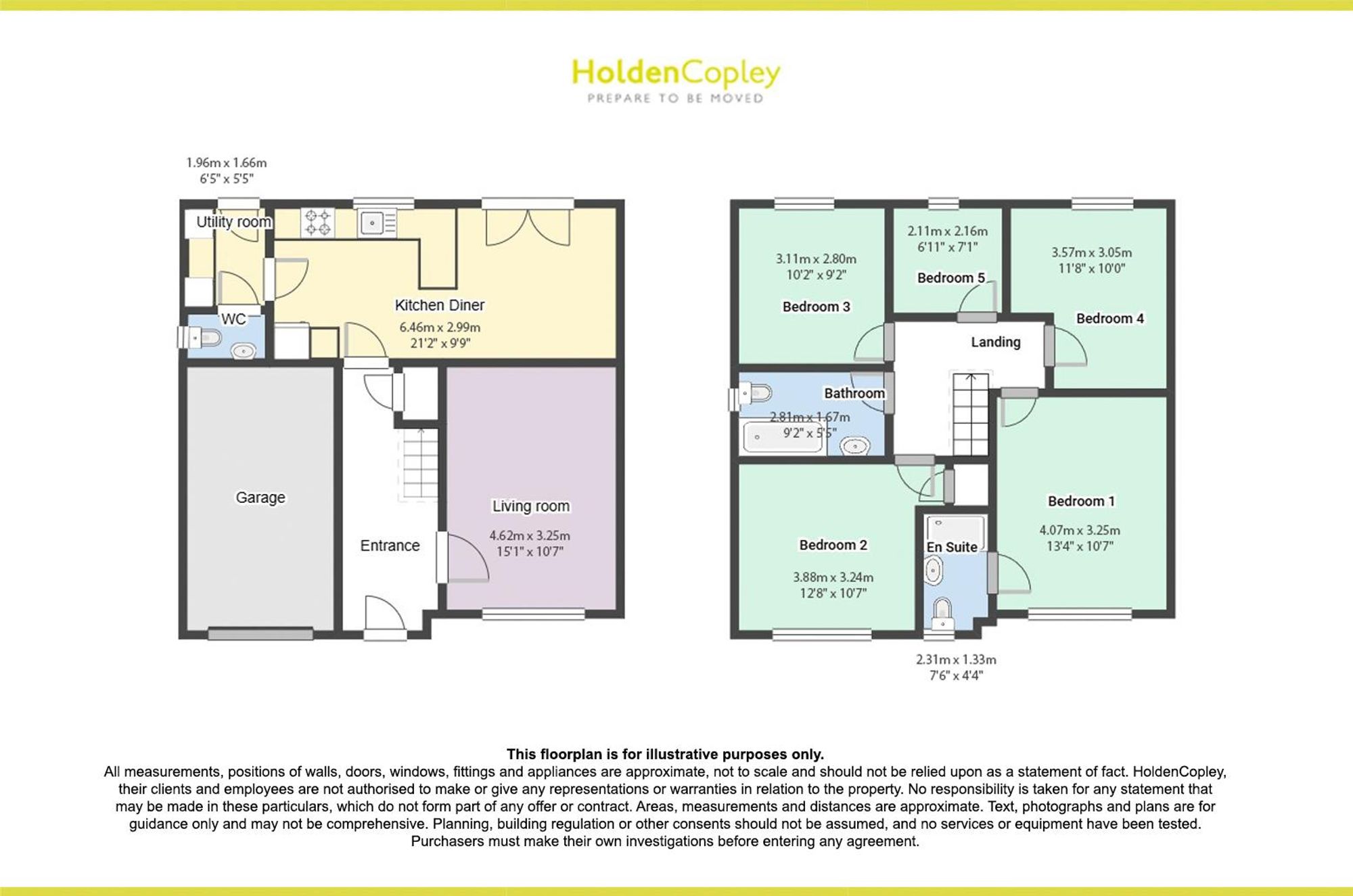 10 Hewer Close, Nottingham floorplan