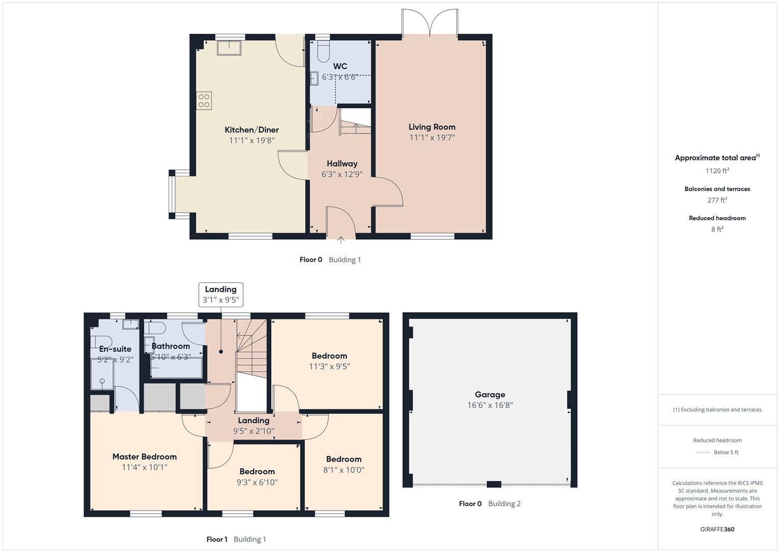 17, Masefield Drive, Earl Shilton floorplan