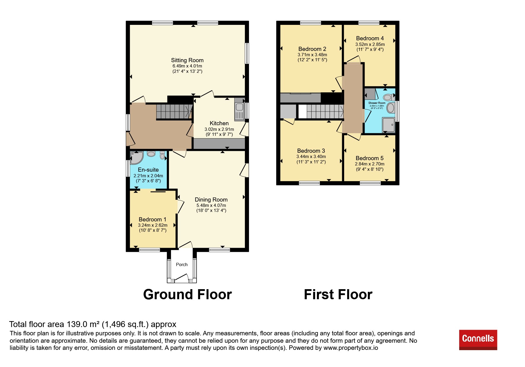 1, Queen Street, Brierley Hill floorplan