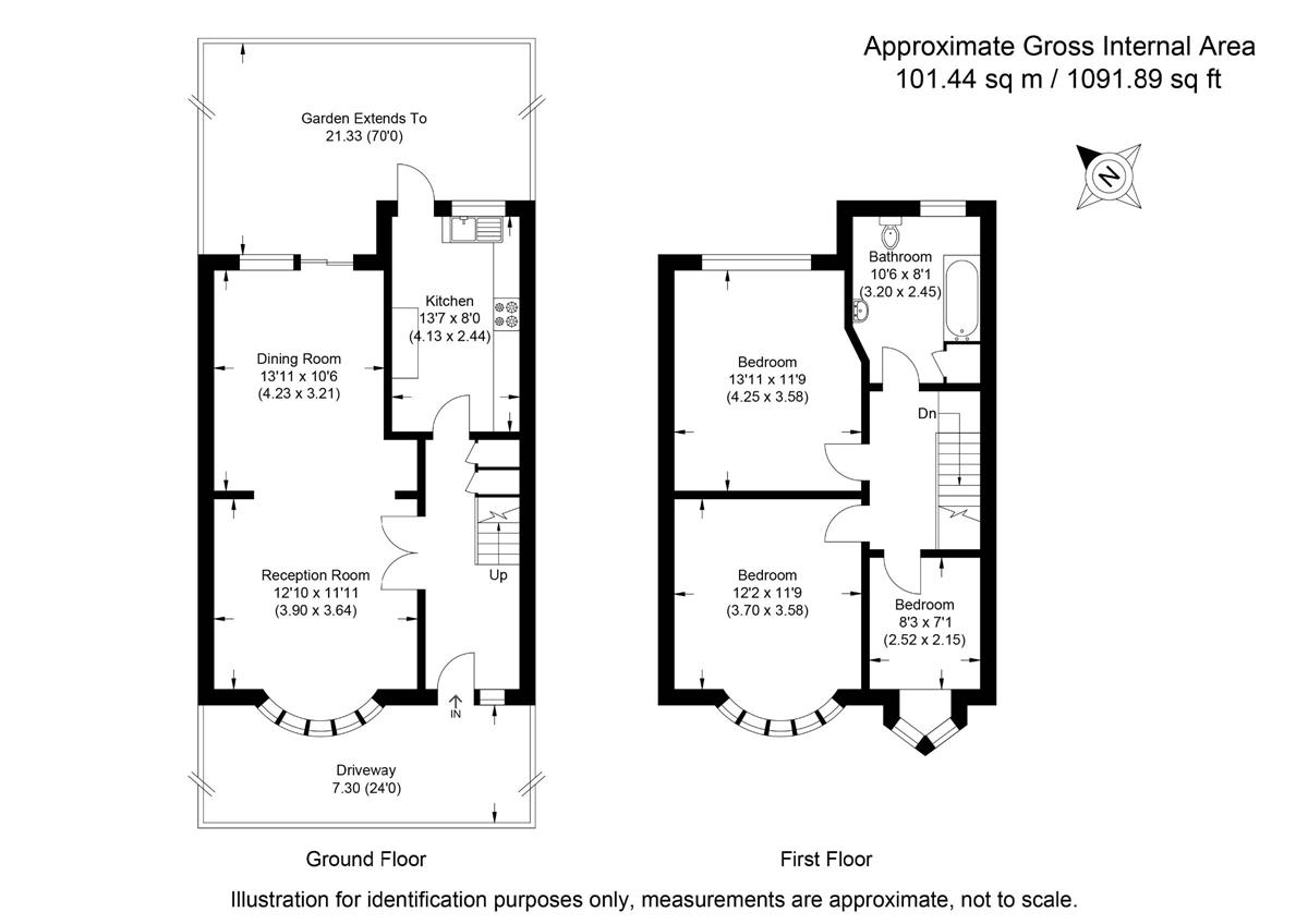 Hedge Lane, London N13, 3 bedroom terraced house for sale 60928641