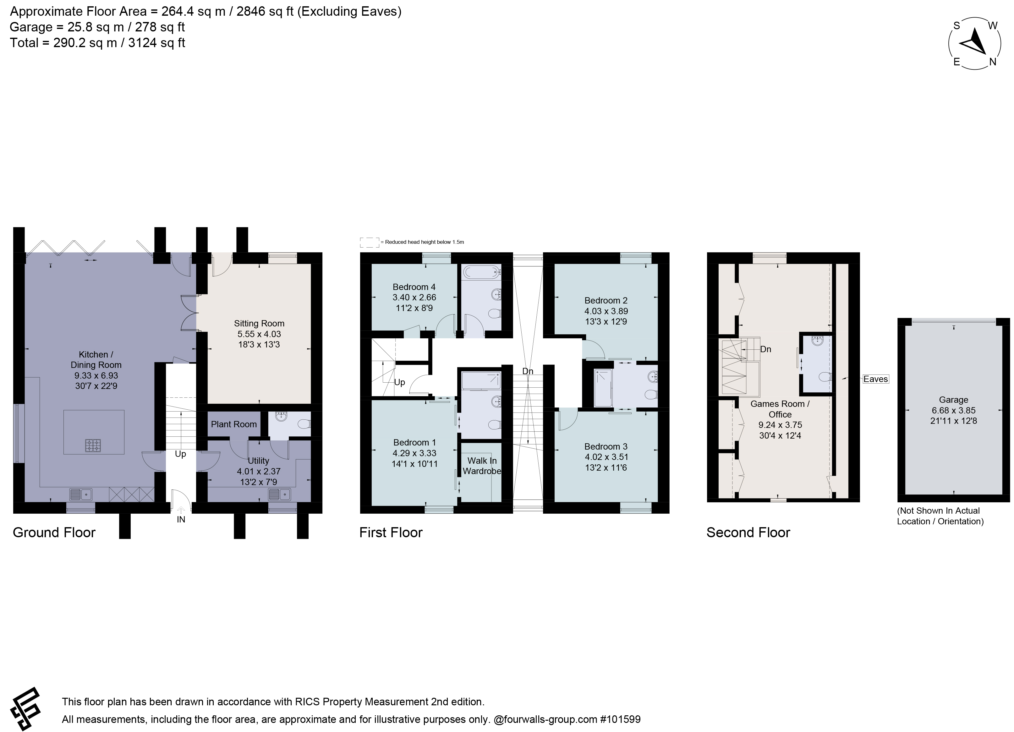 2 Tally Ho Court,, Old Burford Road, Chipping Norton floorplan