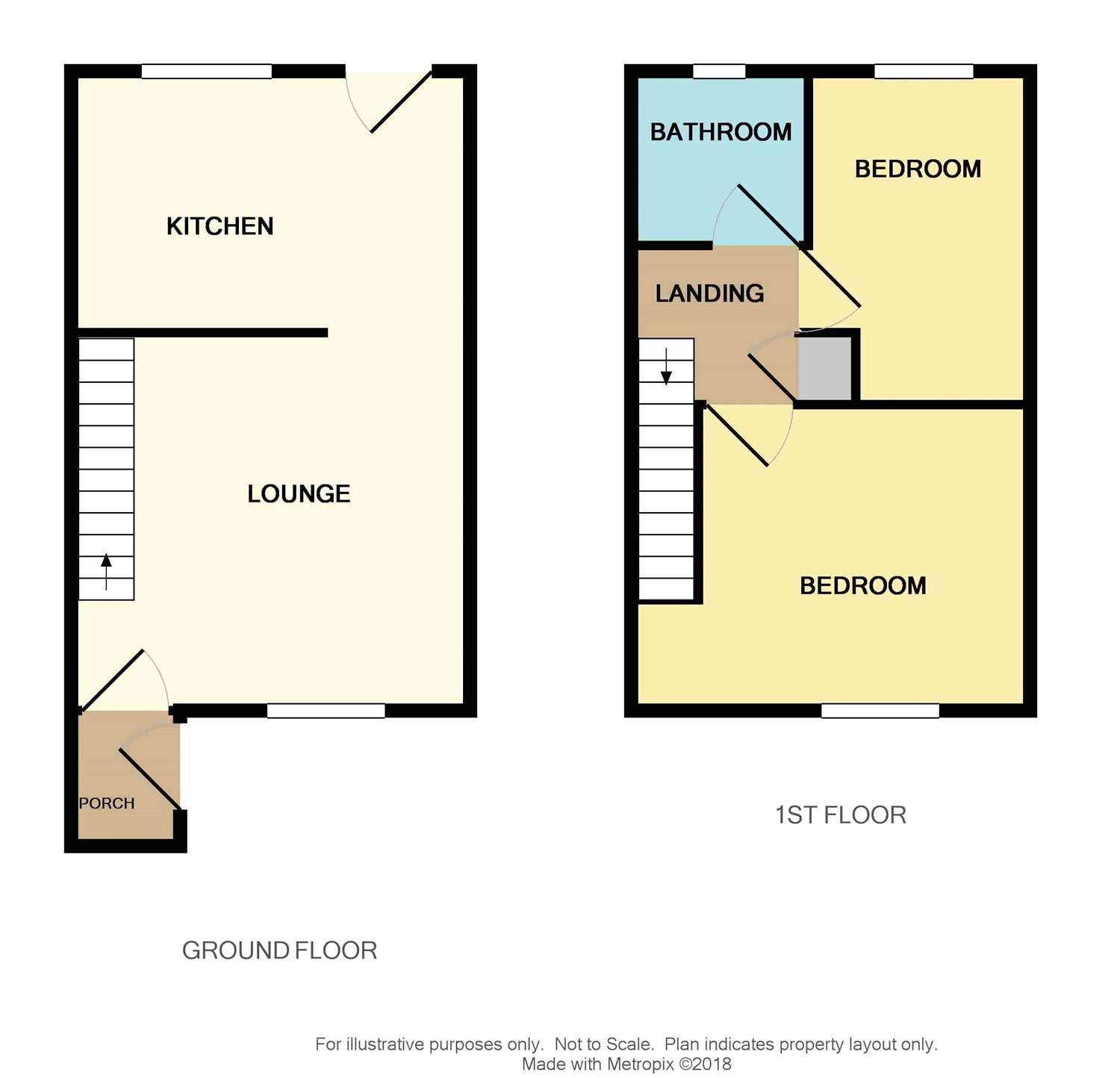 2 Bedrooms End terrace house to rent in Ralphs Close, Dunton Bassett, Lutterworth, Leicestershire LE17