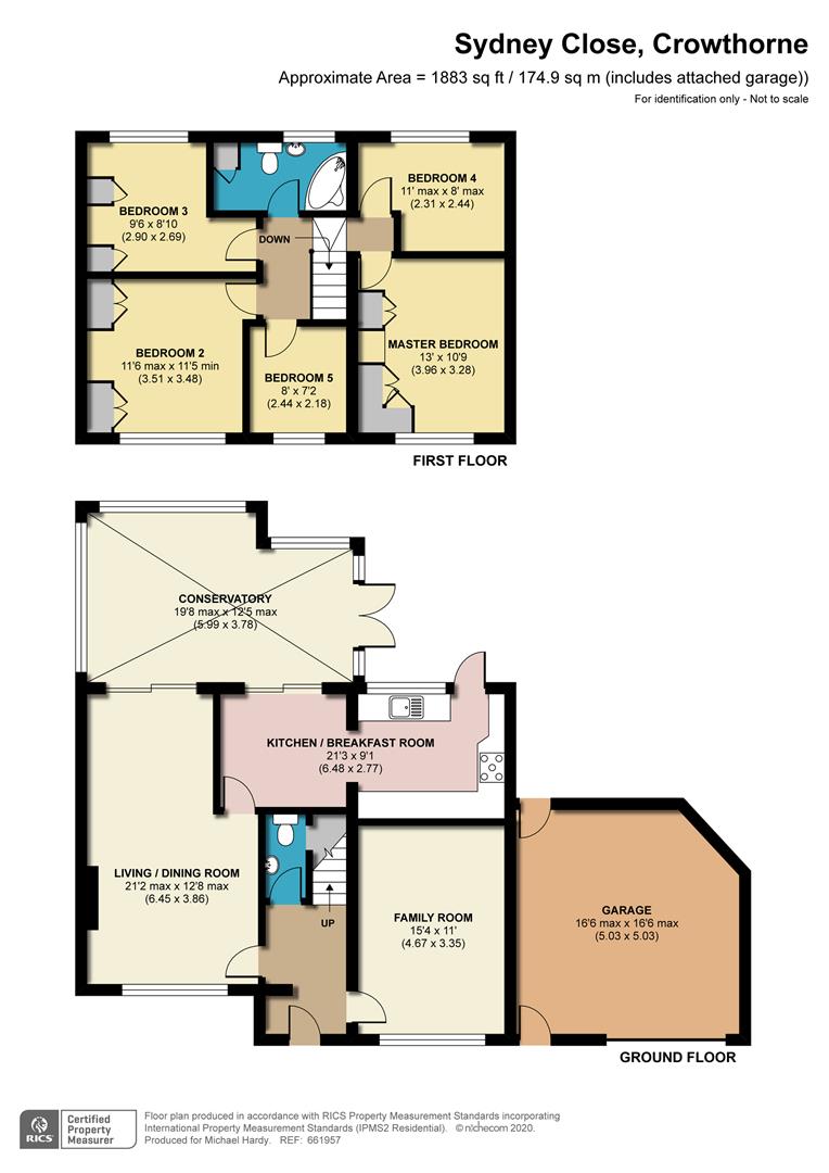 4, Sydney Close, Crowthorne floorplan