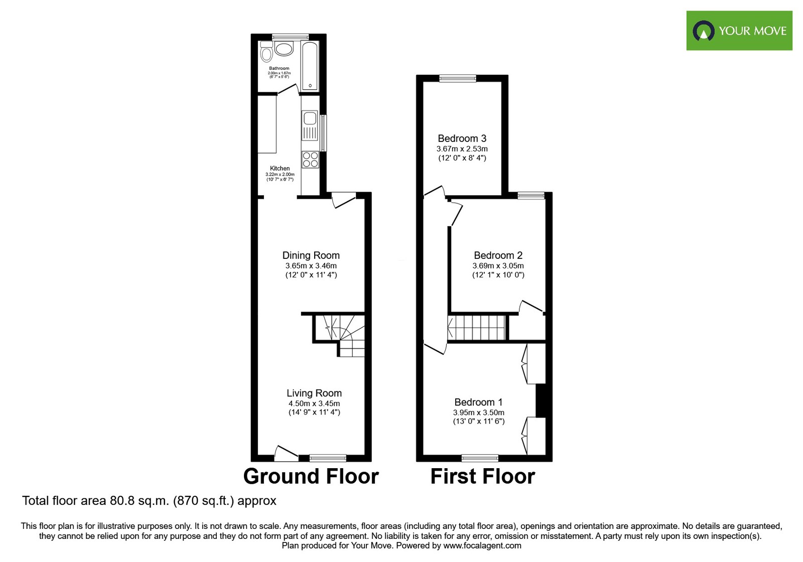 30, Forest Road, Staffordshire floorplan