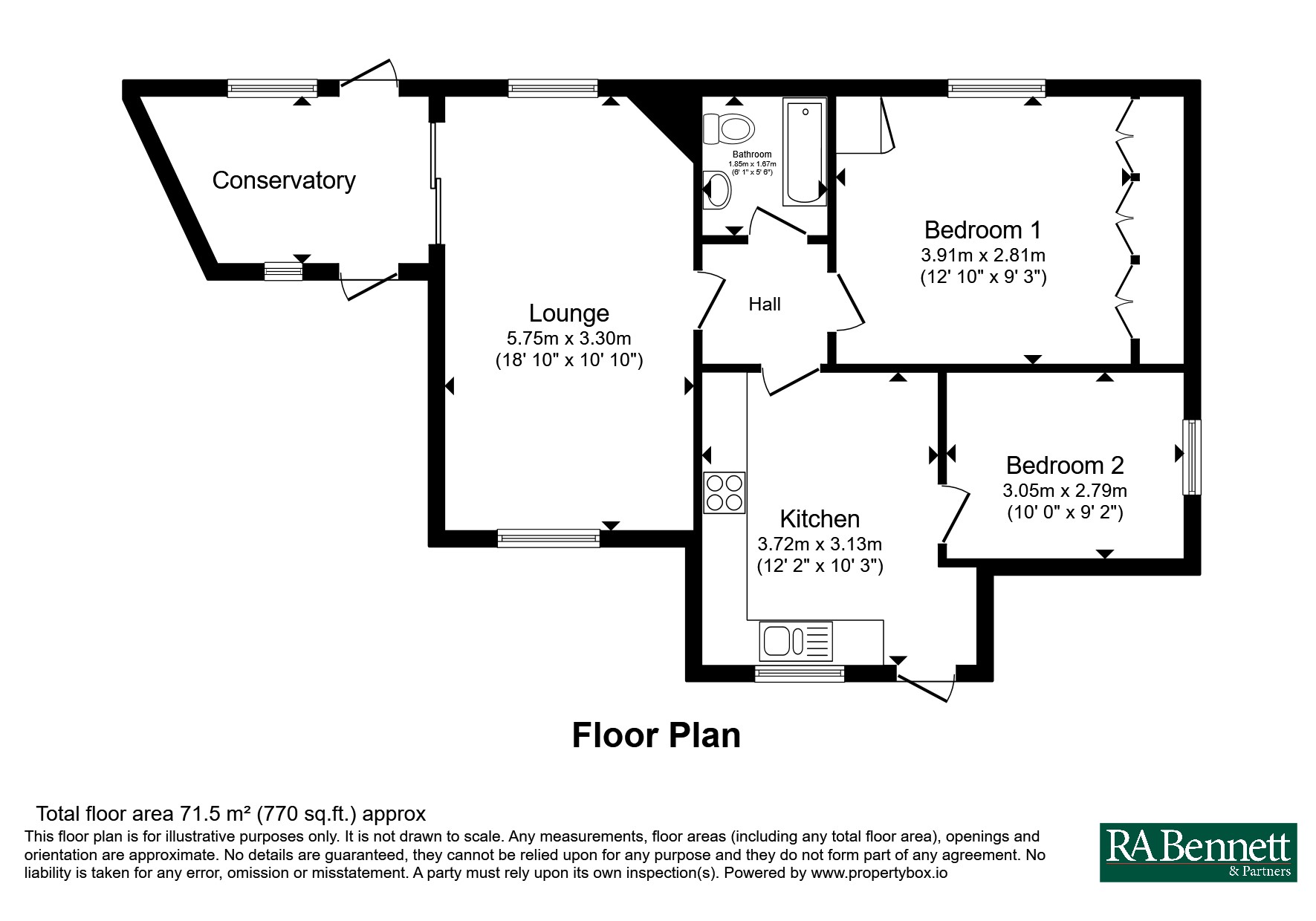 21, Woodcot Park, Stratford-upon-Avon floorplan