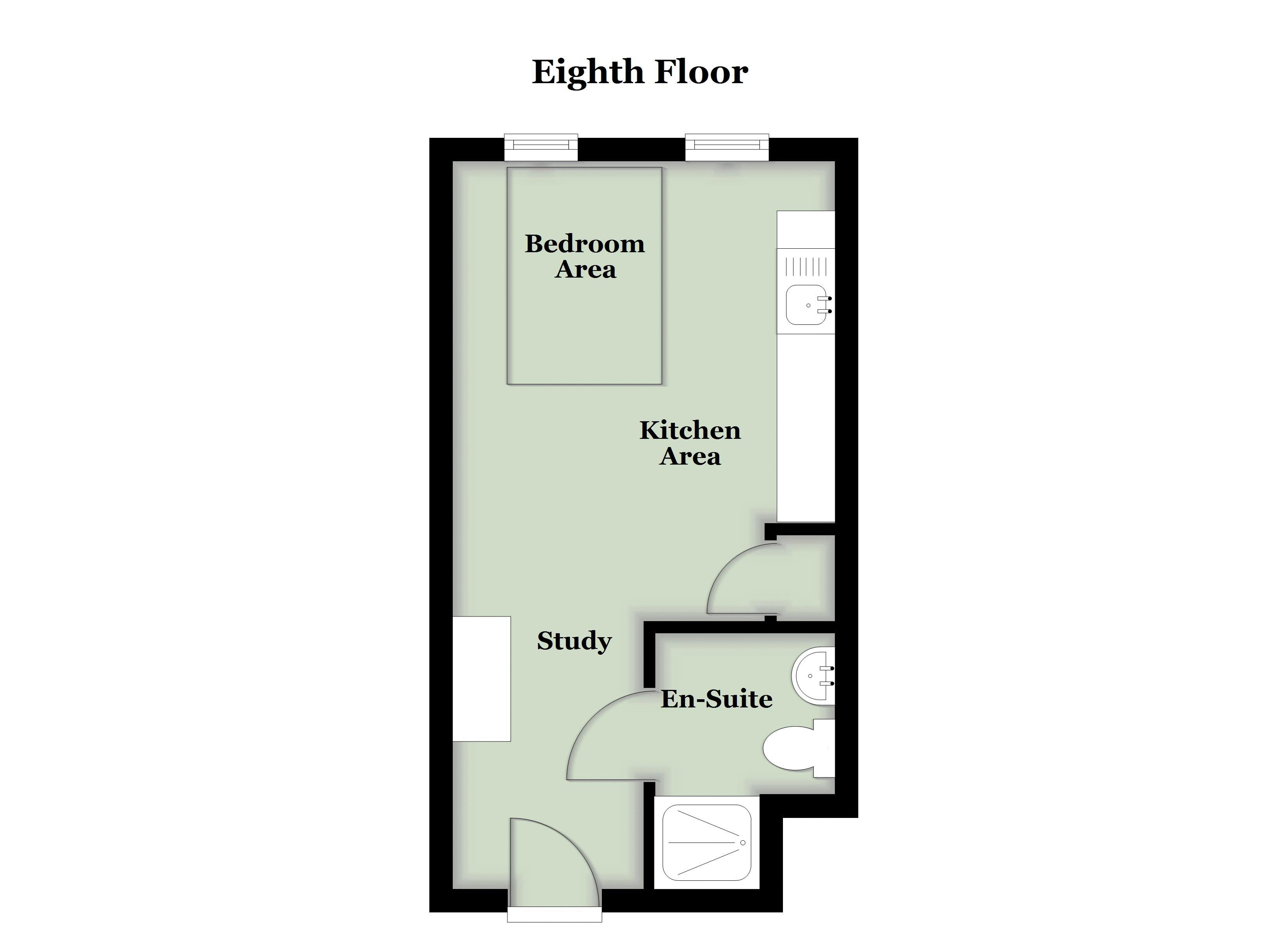 110 Queen Street, Sheffield floorplan