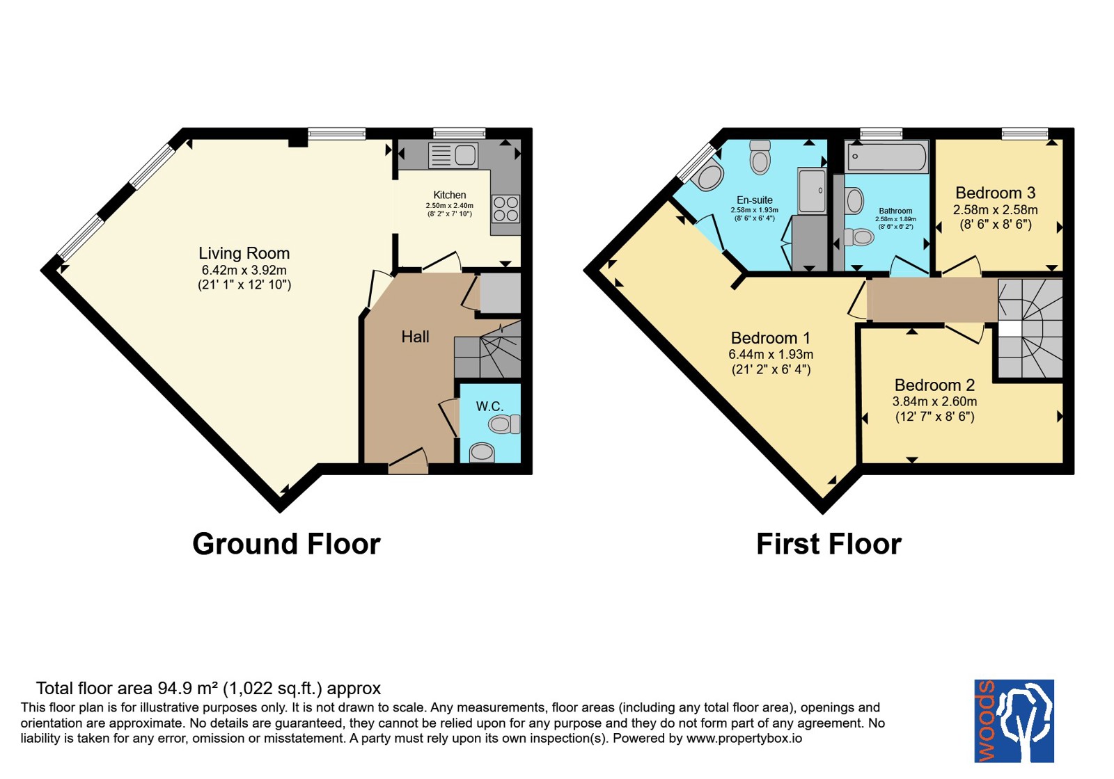 153, Eastcliff, Bristol floorplan