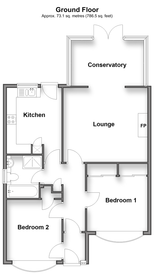 Nottingham Road, Birchington floorplan