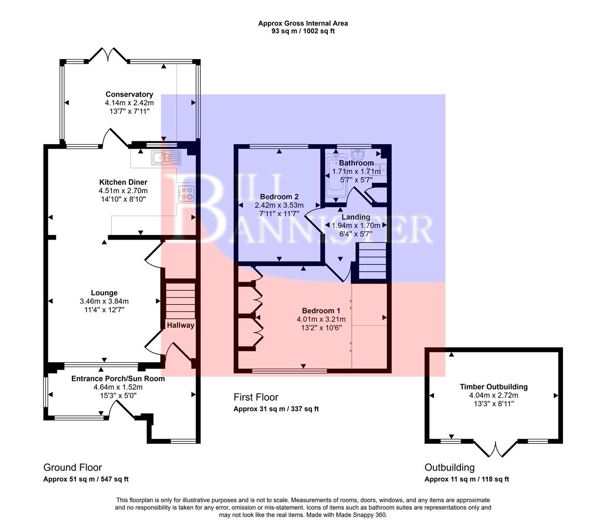 21, West Trevingey, Redruth floorplan