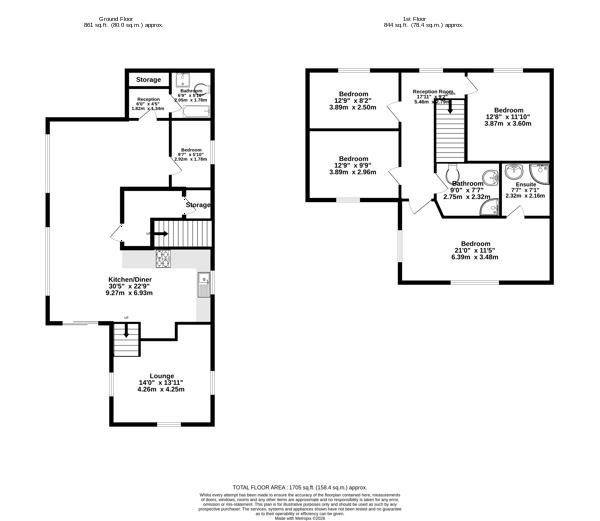 St Hildas House, Nunnington, Nunnington York floorplan