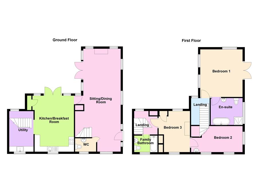 Eventide, Bidford-on-Avon floorplan