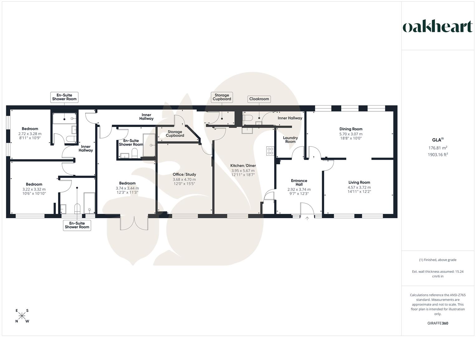 Moats Tye Hall,, Tannery Road, Stowmarket floorplan
