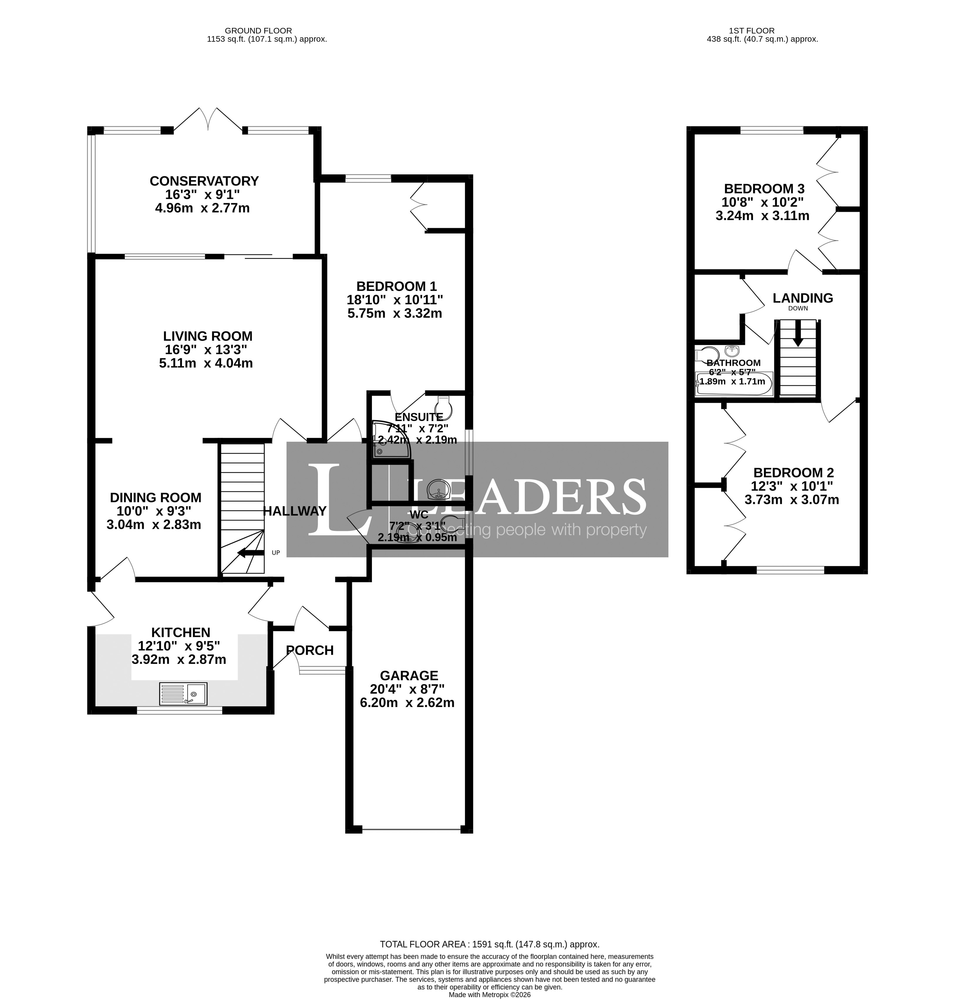 5, Carina Drive, Littlehampton floorplan