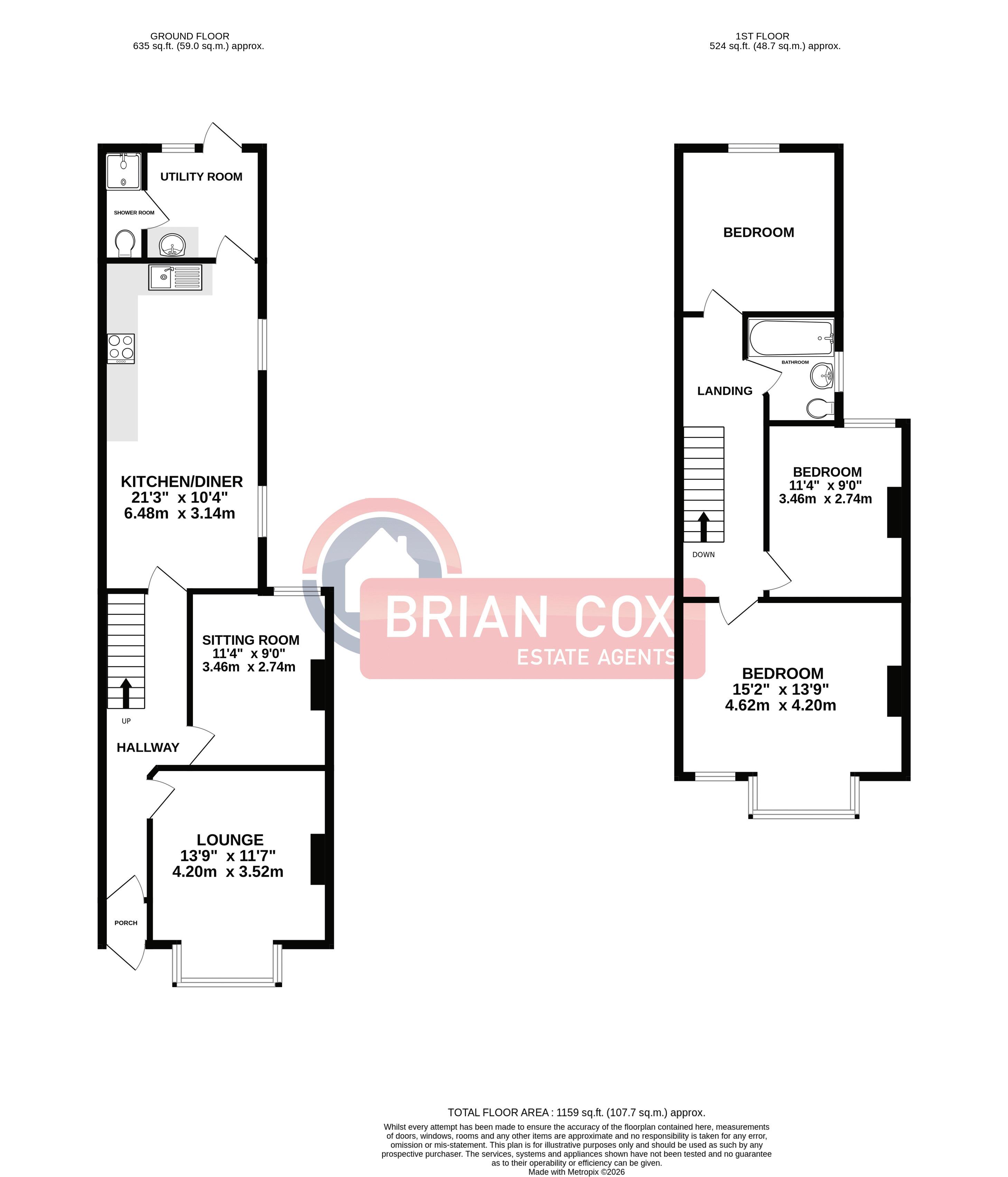 31, Wellington Road, Harrow floorplan