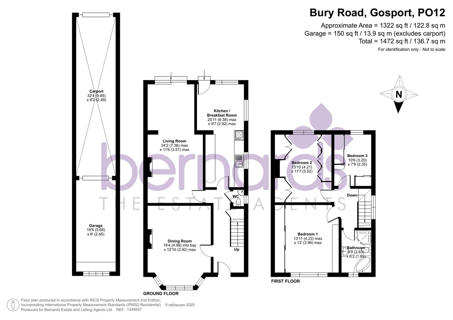 29a, Bury Road, Gosport floorplan