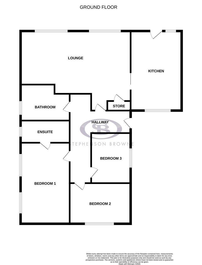 38, Beatty Drive, Congleton floorplan