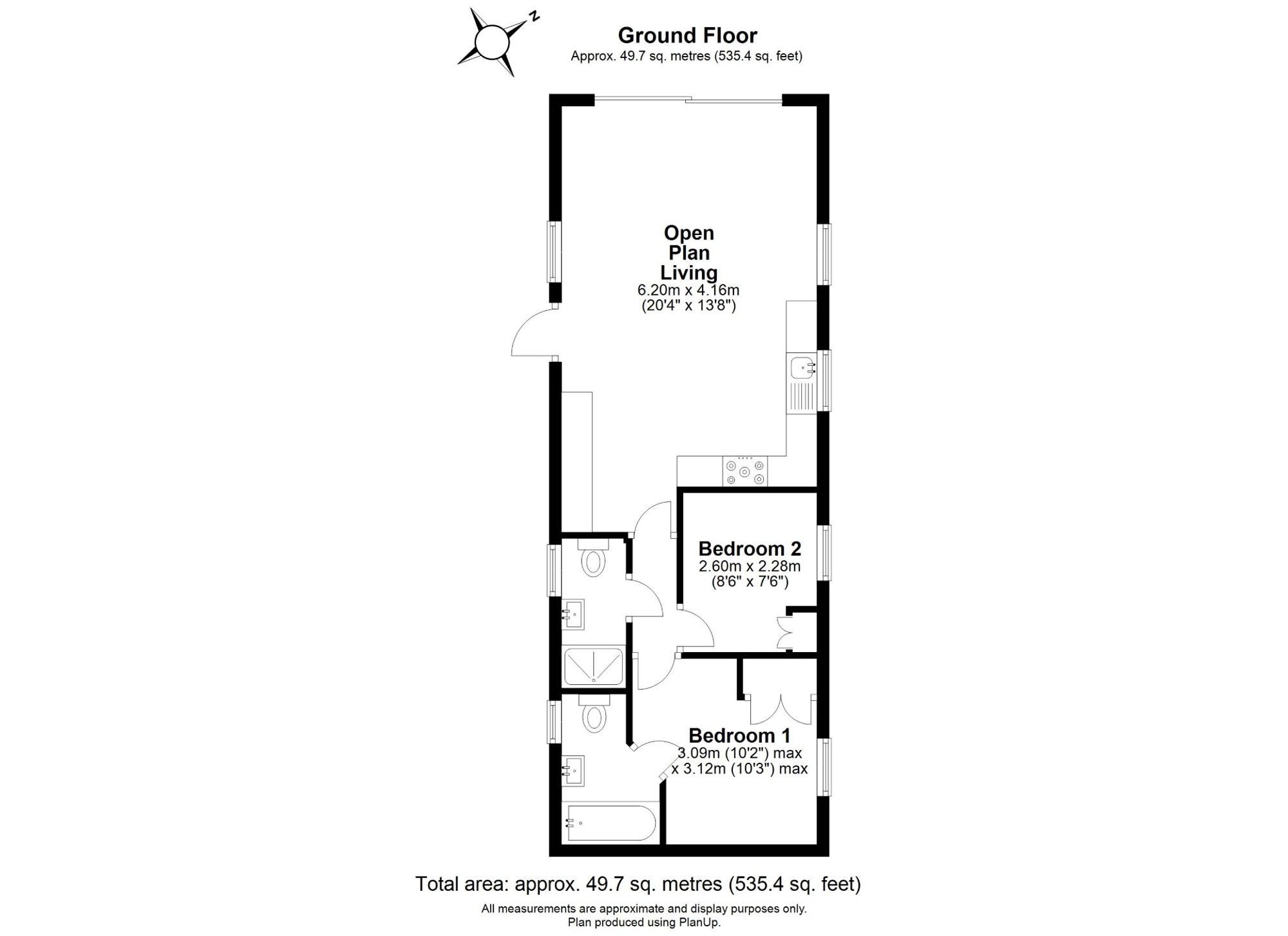 Willerby Gainsborough, Cardale Escapes Ltd, Harrogate floorplan