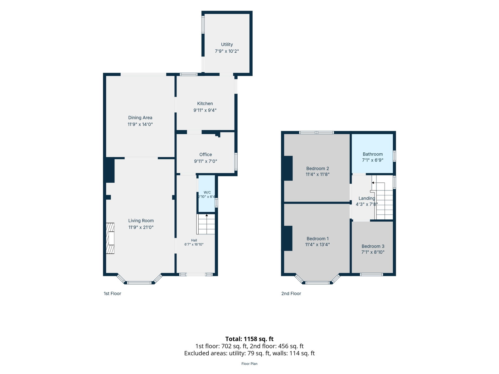 42, Gathurst Road, Wigan floorplan