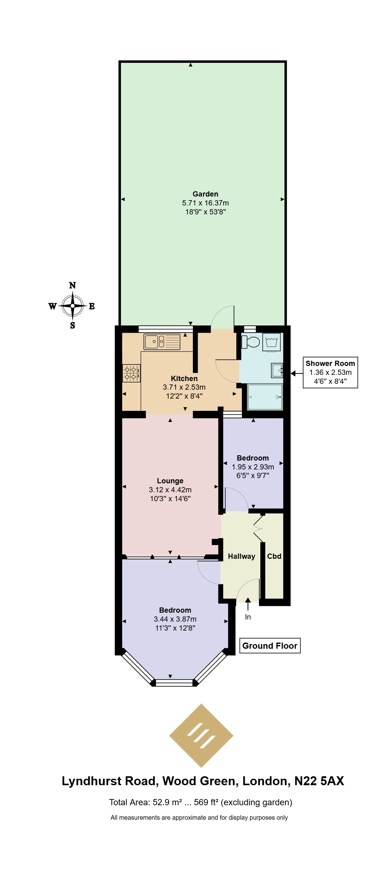 7, Lyndhurst, London floorplan