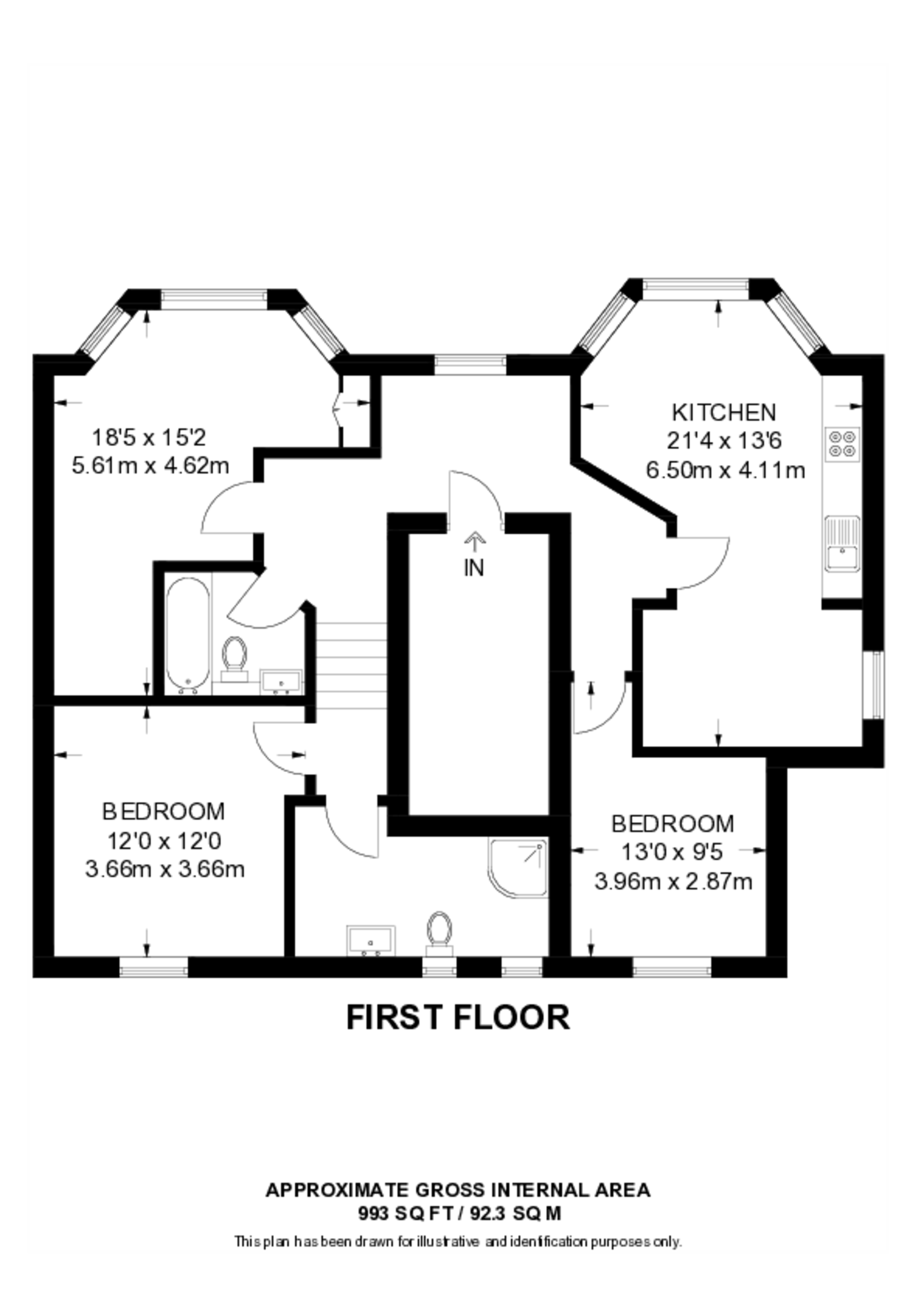St Pauls Avenue, Willesden Green floorplan