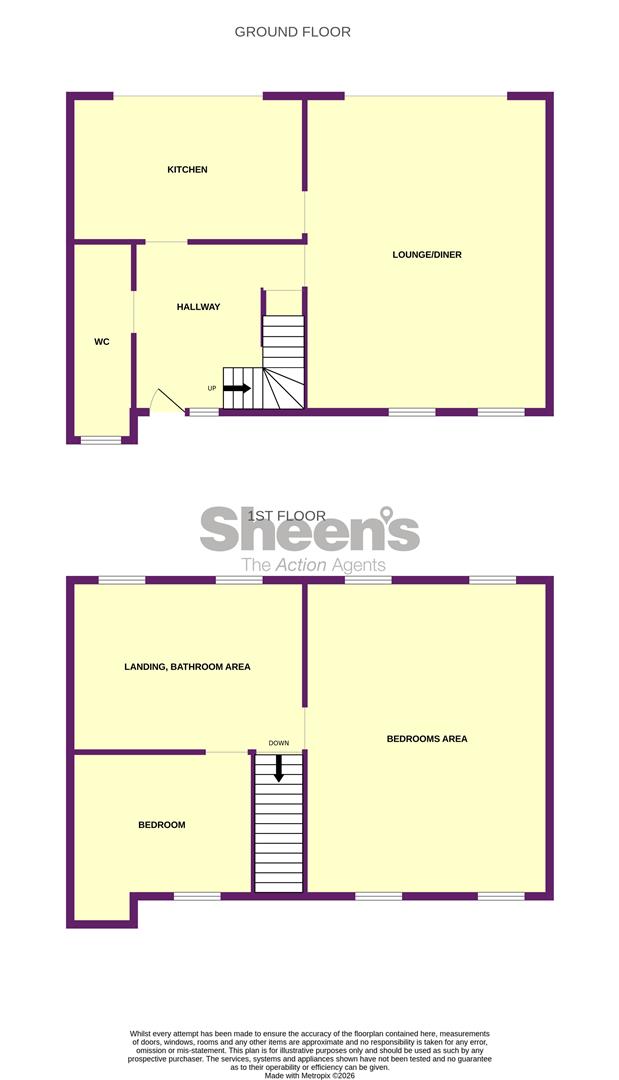 3, Coastguard Cottages, Walton-on-the Naze floorplan