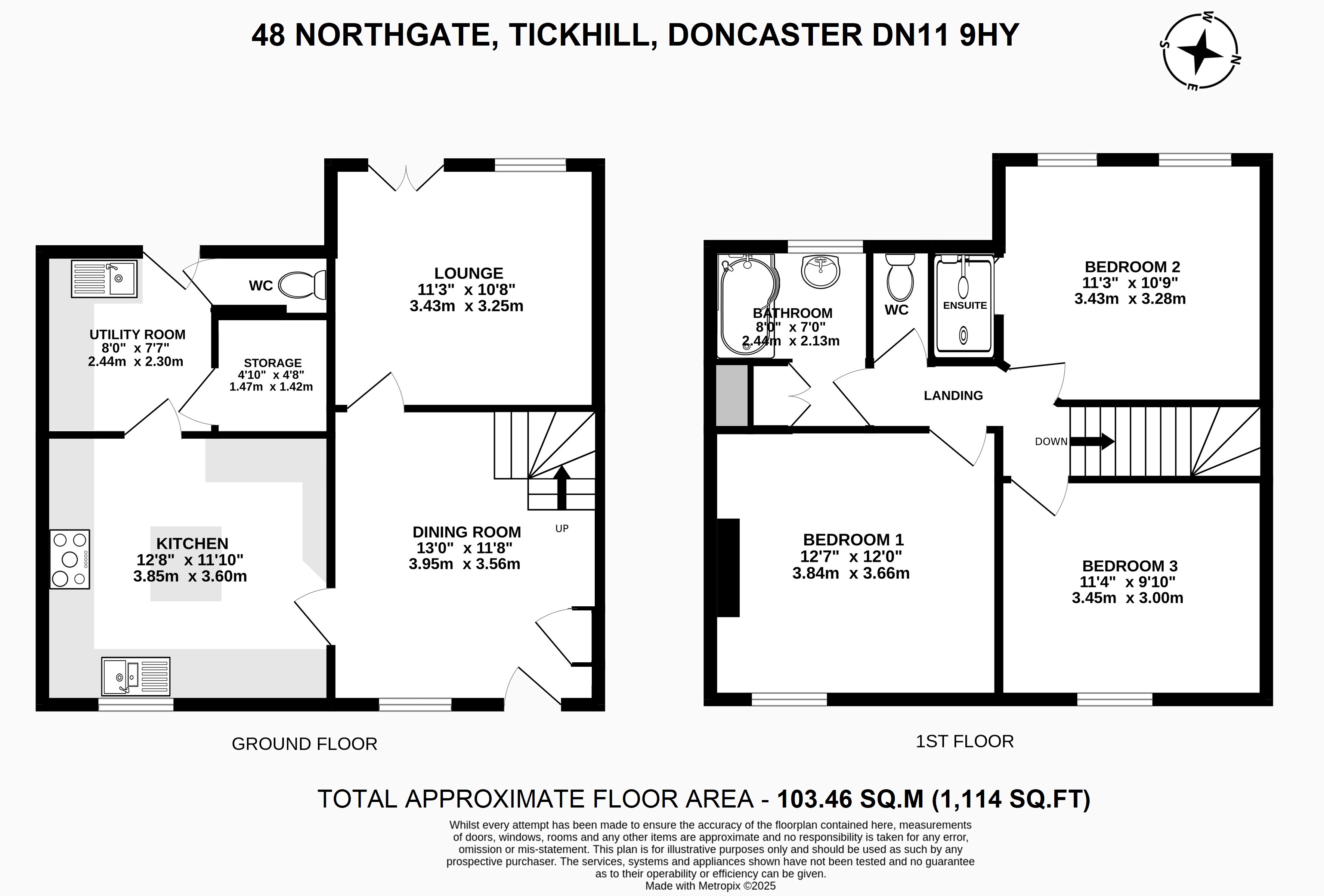 48, Northgate, Doncaster floorplan