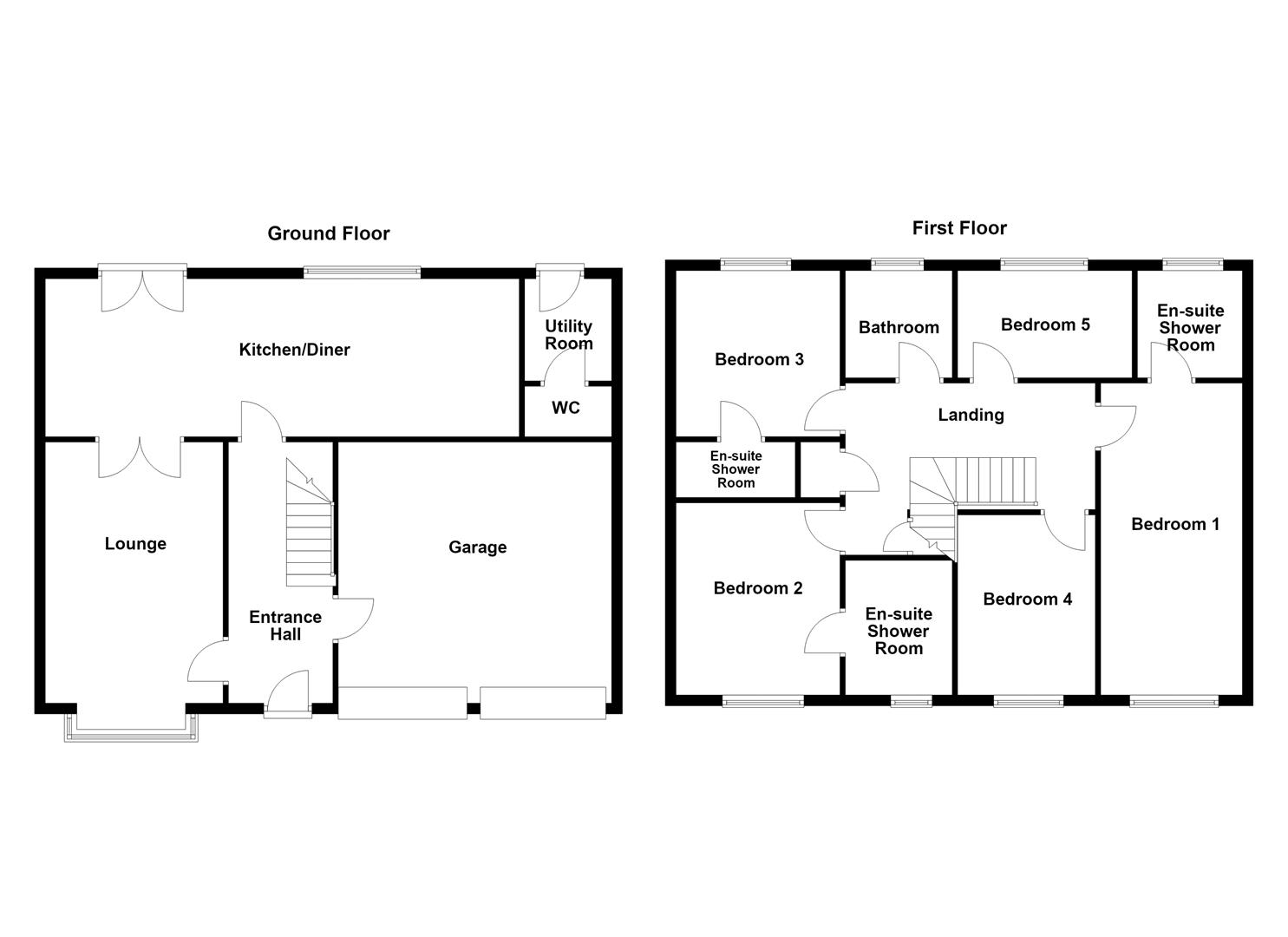 34, The Fouracres, Wakefield floorplan