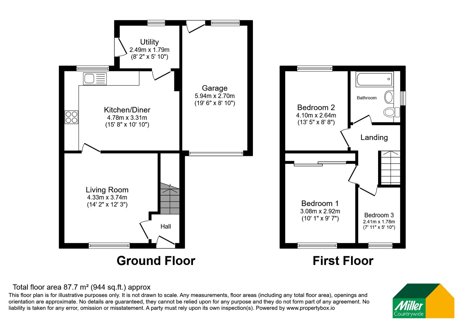 8, Eglos Parc, Cornwall floorplan