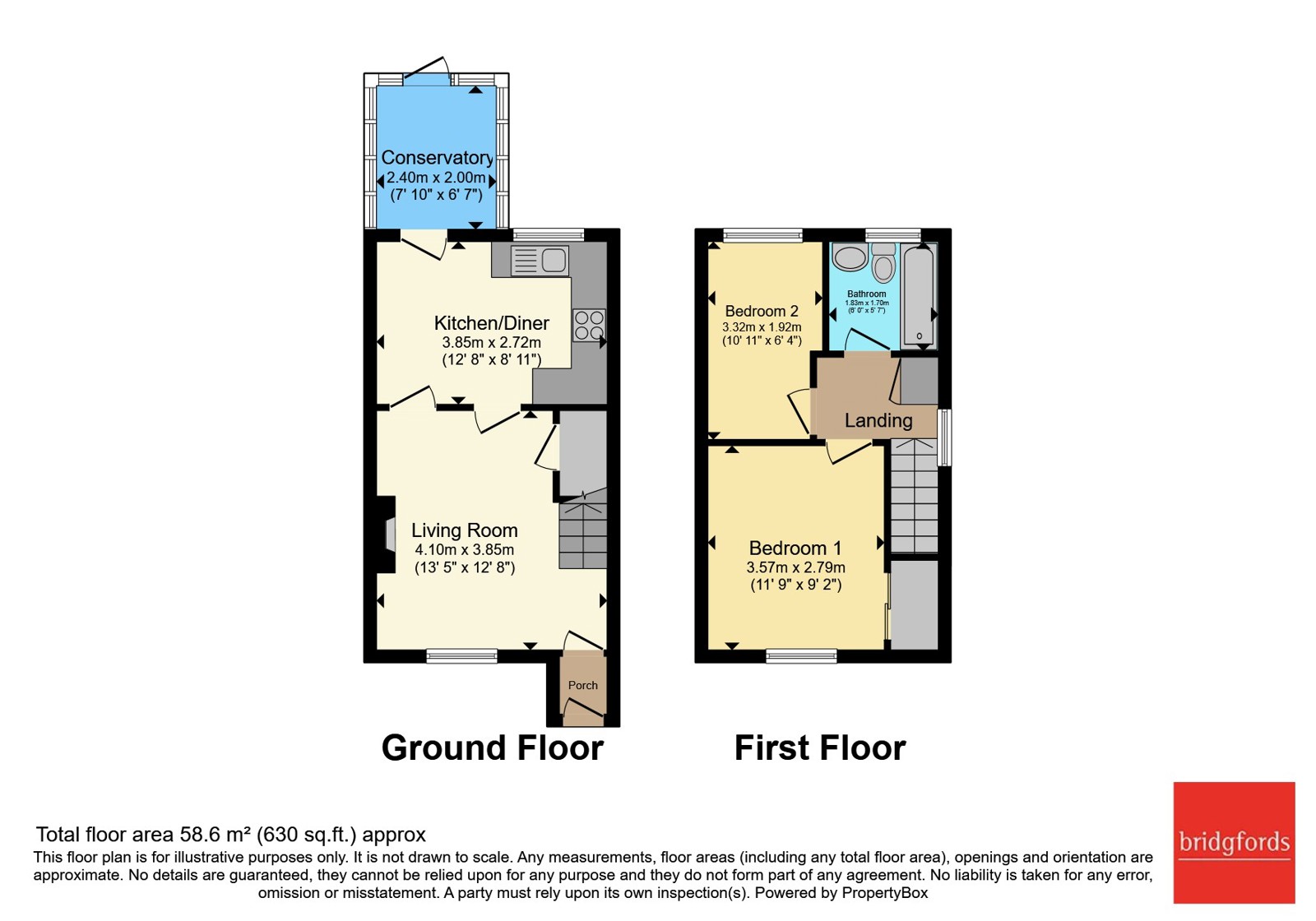 17, Dundee Close, Warrington floorplan