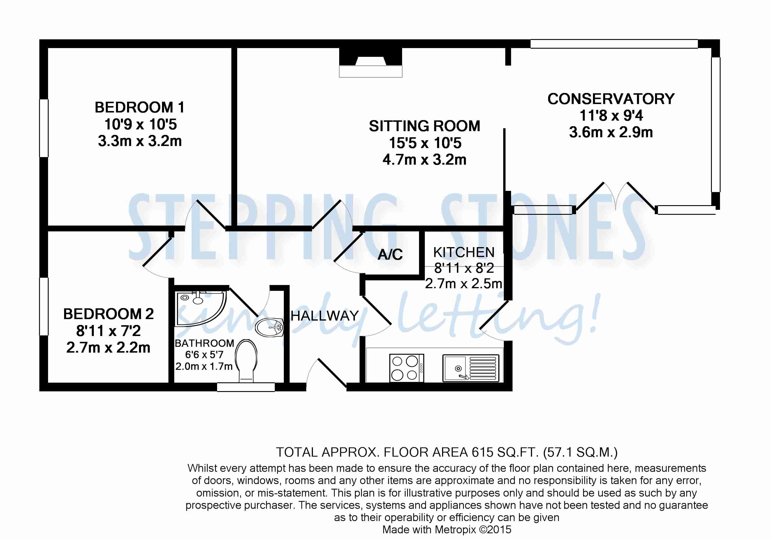 1 Bedrooms Bungalow to rent in Old School Place, Banbury OX16