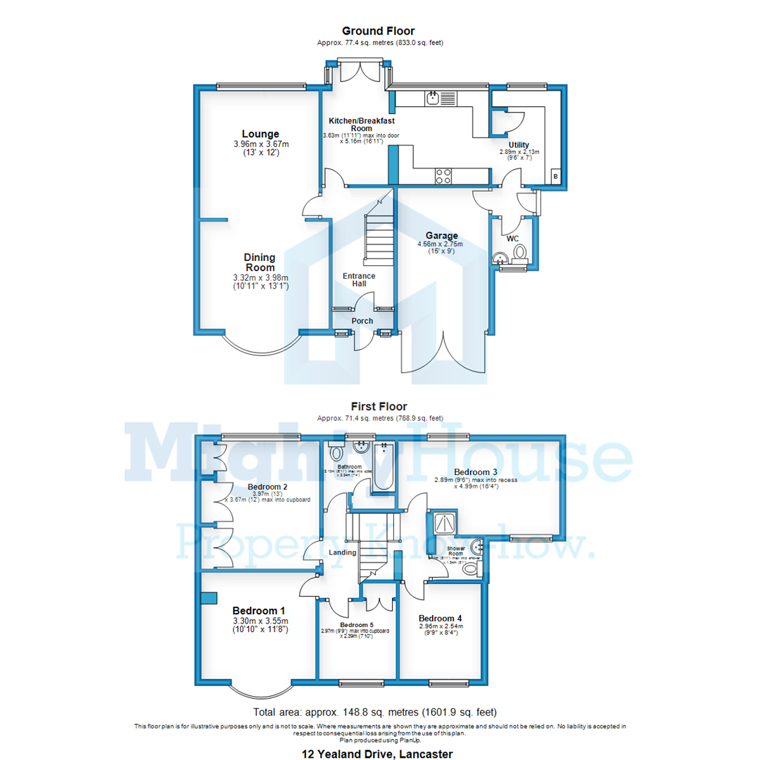 5 Bedrooms Semi-detached house for sale in Yealand Drive, Lancaster LA1